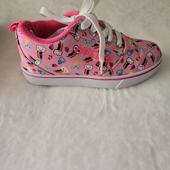Pink Heelys Girls Shoes Size 2 - Picture 4 of 11